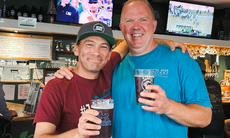Brandon Hernández & Tom Nickel at O'Brien's Pub