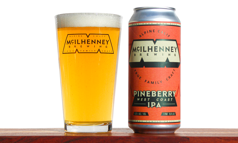 Mcilhenney Brewing Pineberry IPA