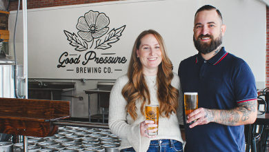 Good Pressure Brewing owners Shannon and Erik Fowler