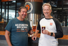 Peter Zien and Skip Virgilio at AleSmith Brewing