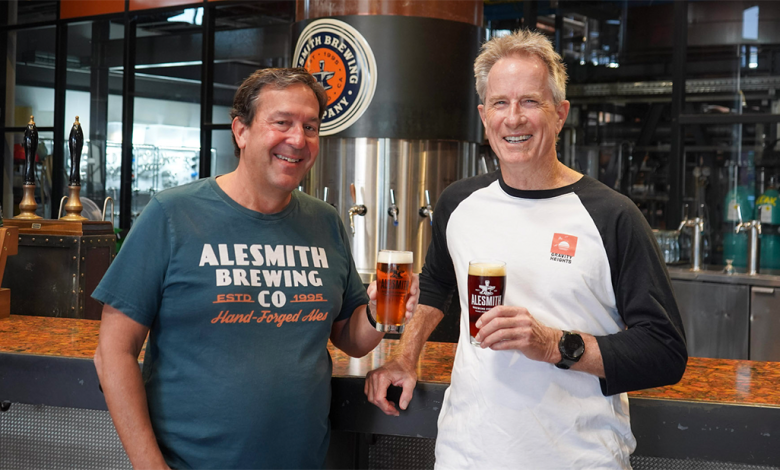 Peter Zien and Skip Virgilio at AleSmith Brewing
