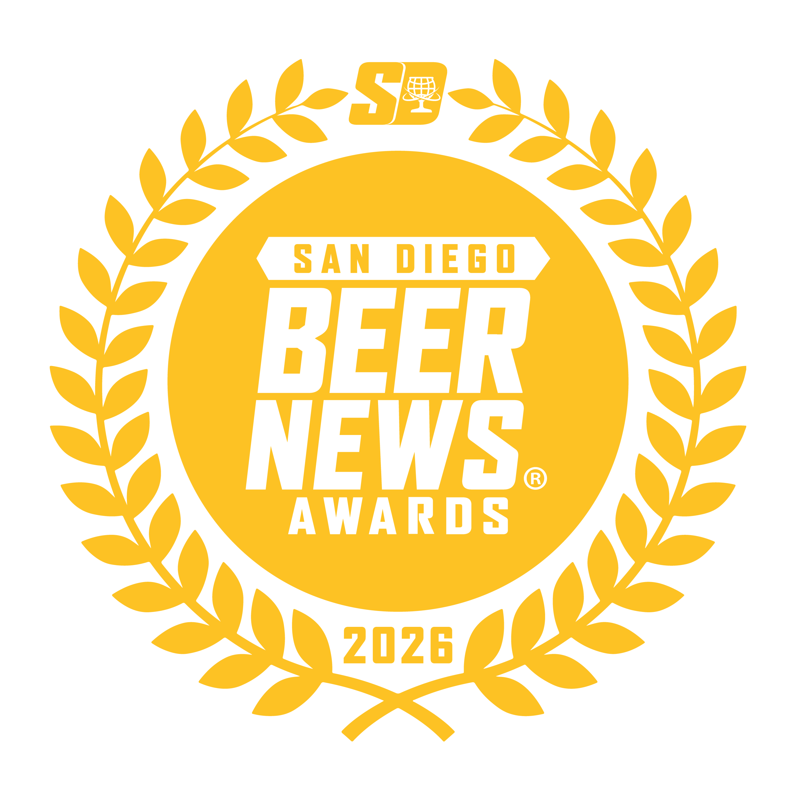 2026 San Diego Beer News Awards Logo