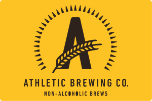 Athletic Brewing Placard