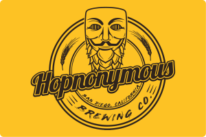 Hopnonymous Brewing Placard