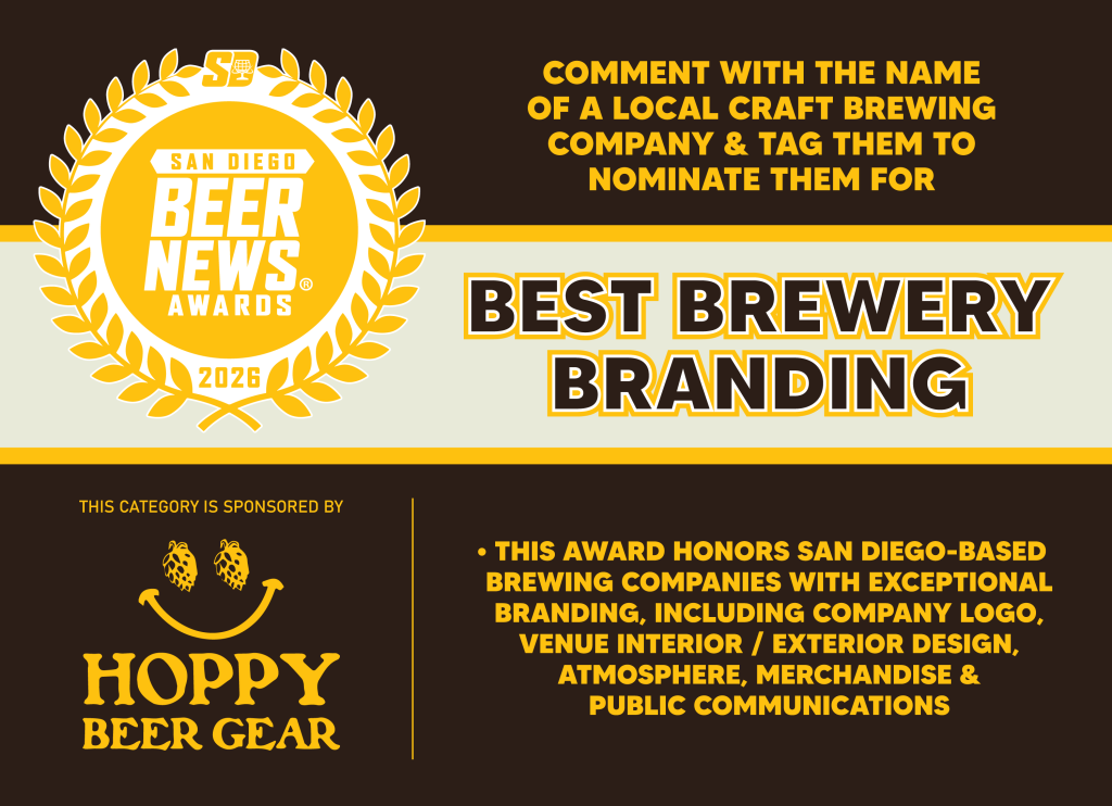 2026 San Diego Beer News Award Nomination Slide