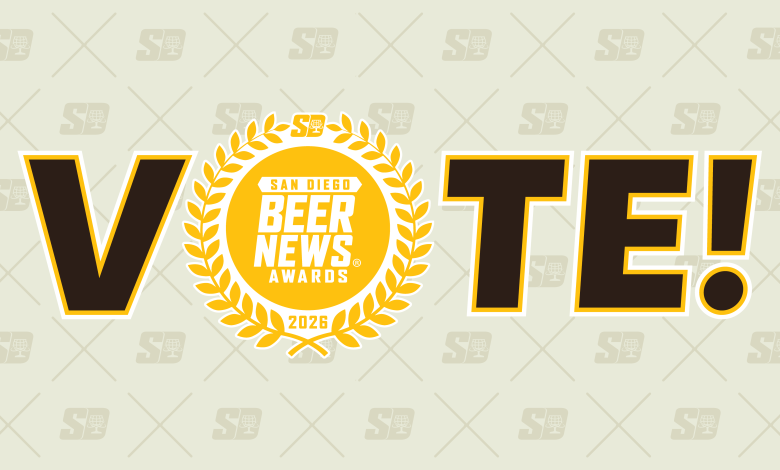2026 San Diego Beer News Awards Vote Header