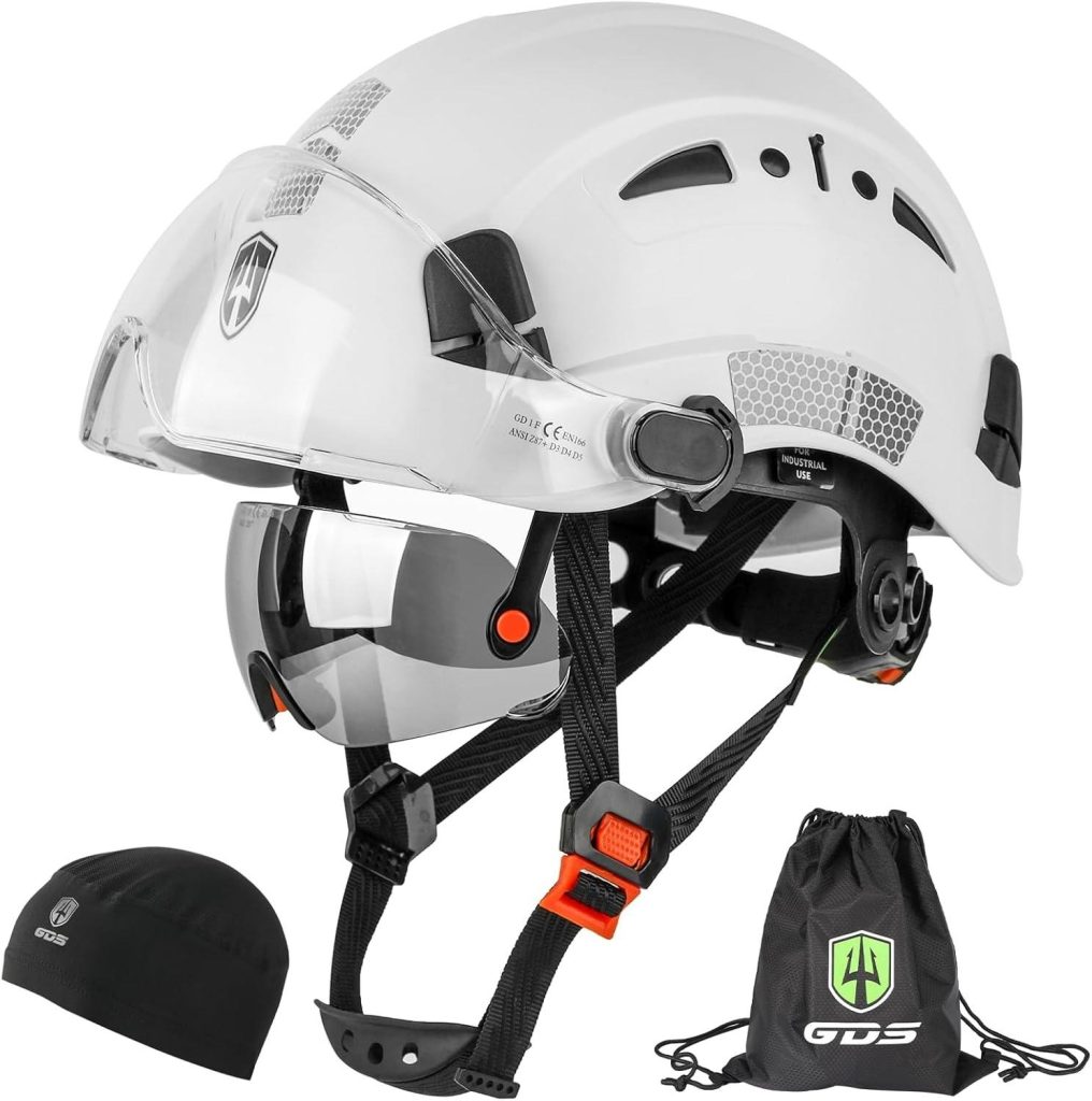 Green Devil light hard hat