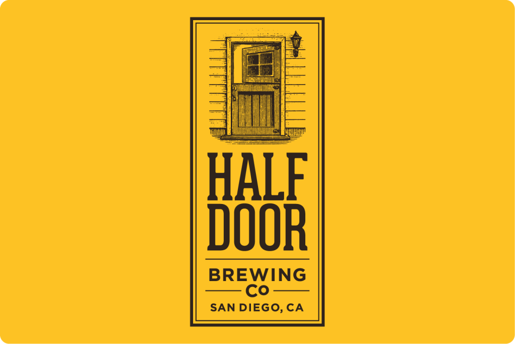 Half Door Brewing Placard