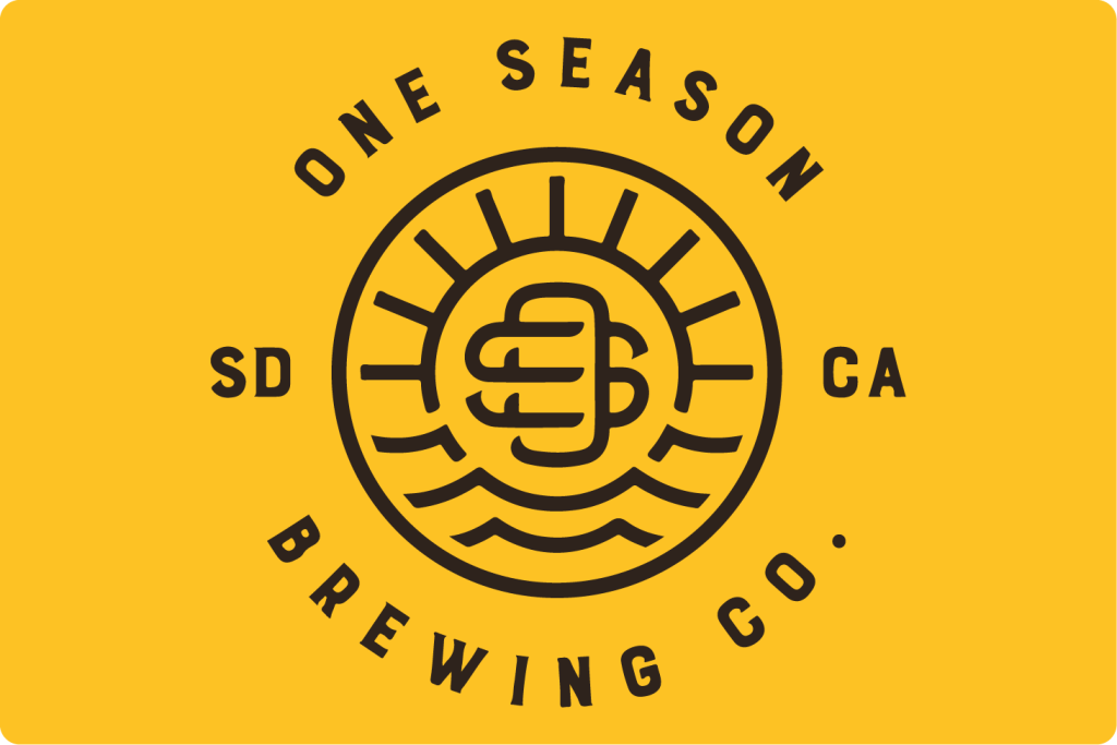 One Season Brewing Placard