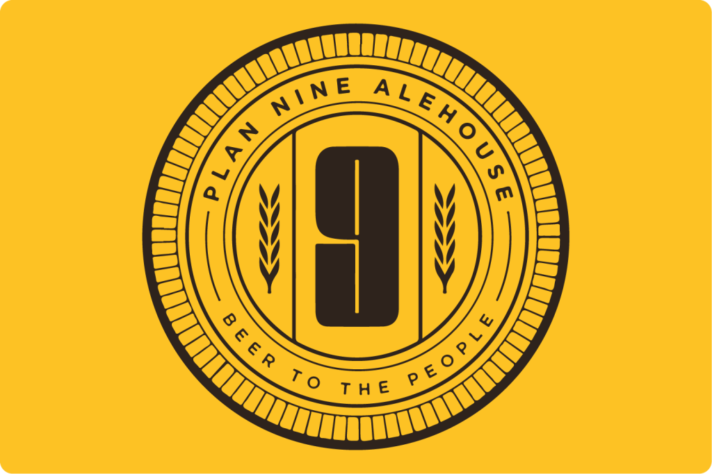 Plan 9 Alehouse Placard