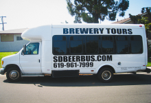 Brewery Tours of San Diego van