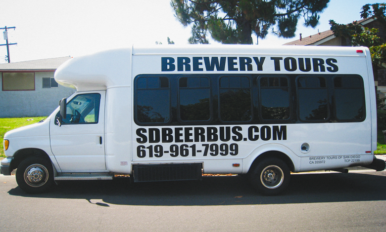 Brewery Tours of San Diego van