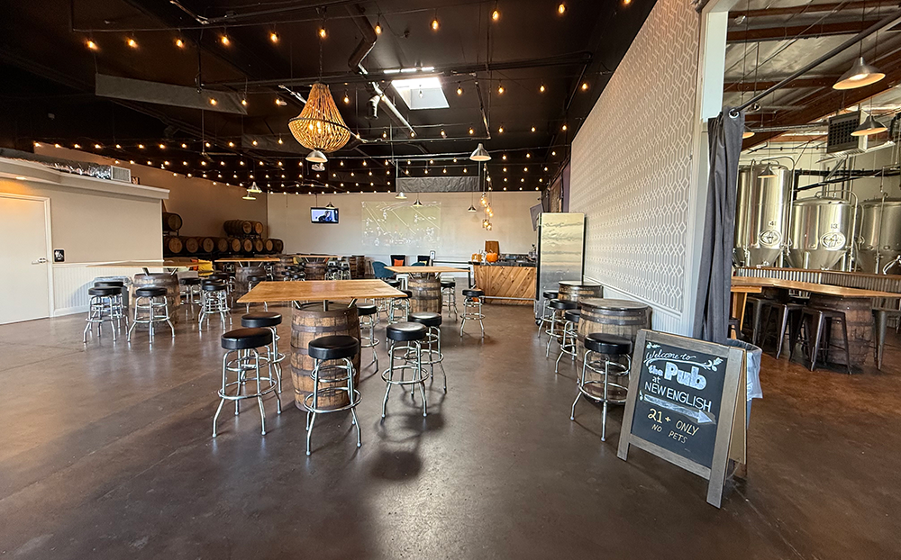 The Barrel Room at New English Brewing