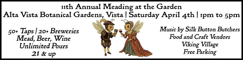 Meading in the Garden Event Ad