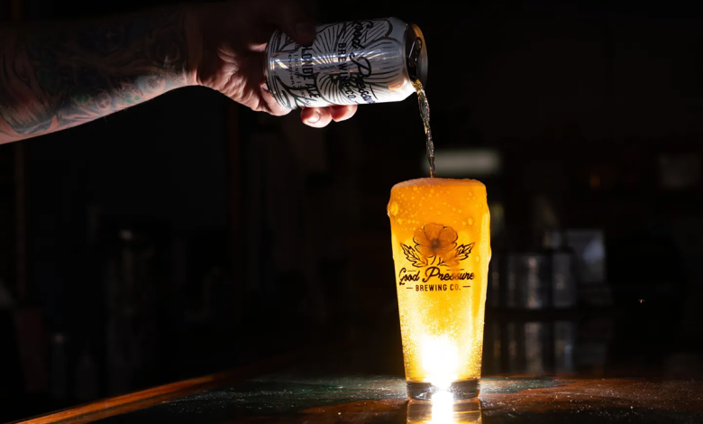 Good Pressure Brewing beer pour