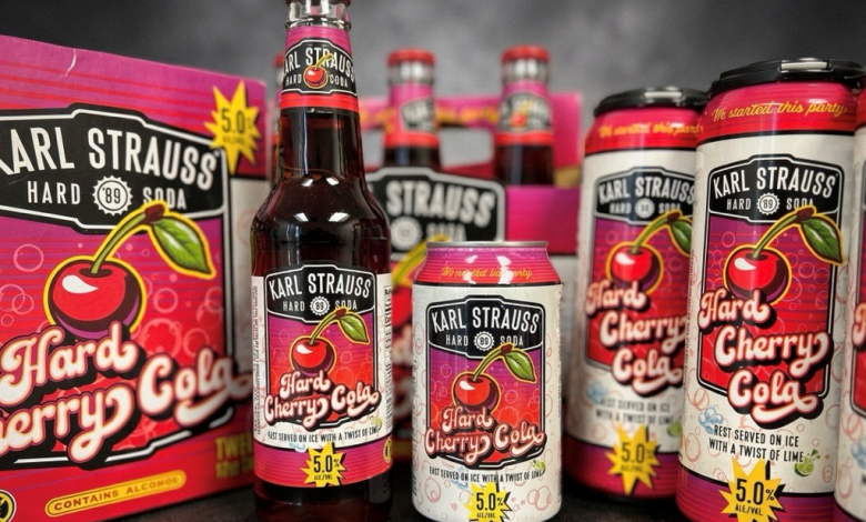 Karl Strauss Hard Cherry Cola Seltzer