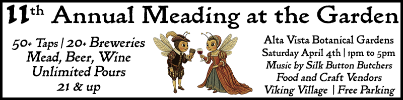 Meading in the Garden Event Ad