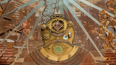 Ballast Point Brewing Little Italy fence art