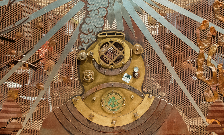 Ballast Point Brewing Little Italy fence art