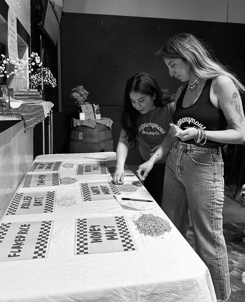 The Night Shift grain sampling