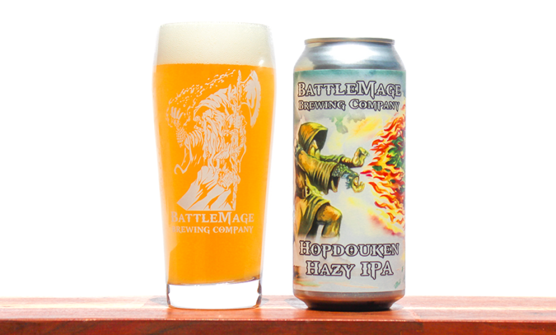 Battlemage Brewing Hopdouken Hazy IPA