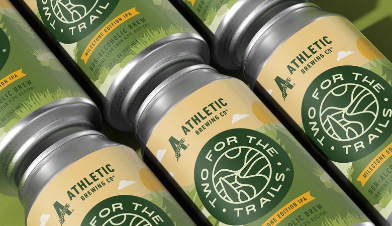 Athletic Brewing Two For The Trails Milestone Edition