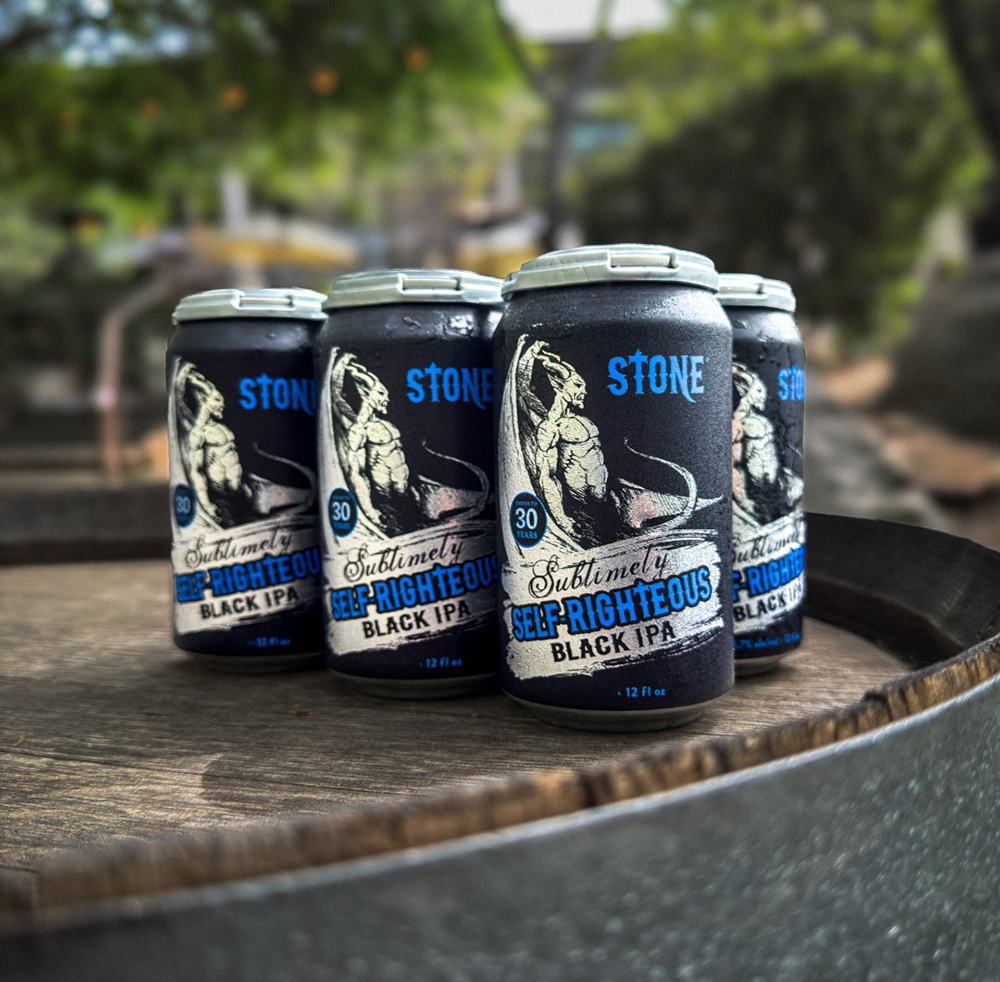 Stone Brewing Sublimely Self-Righteous Black IPA