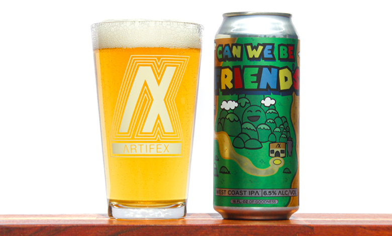 Artifex Brewing / 8 Bit Brewing Can We Be Friends? IPA