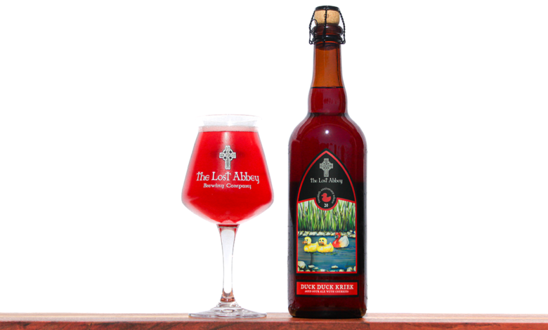 The Lost Abbey Duck Duck Kriek