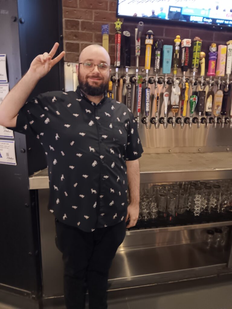 Pizza Rock Bar Manager Jesse Hannah