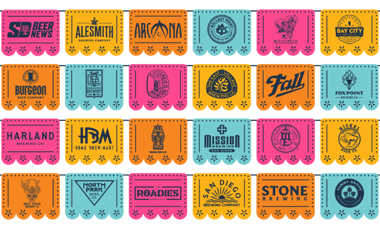 2026 Homebrew Summer participating brewery flag display