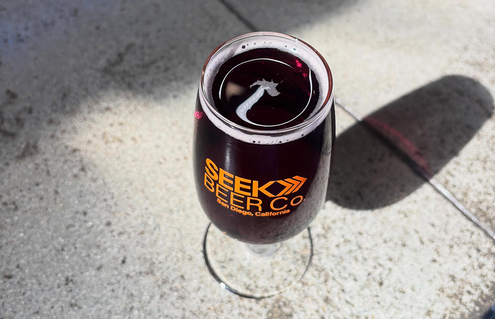 Seek Beer Co. Grape Gatsby Hard Seltzer