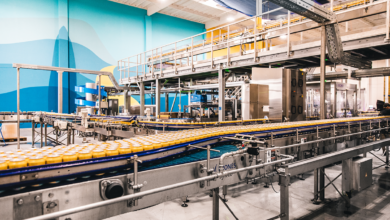 Athletic Brewing Trade Street facility packaging line