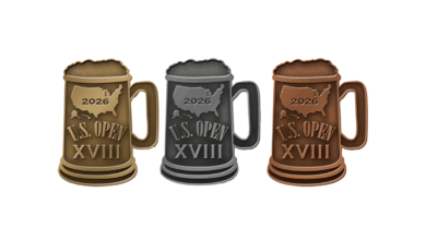 2026 U.S. Open Beer Championship medals