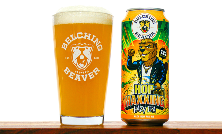 Belching Beaver Hop Maxxing Hazy IPA