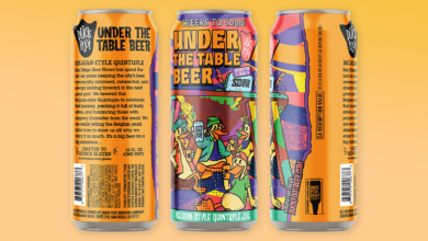 Under the Table Beer Label