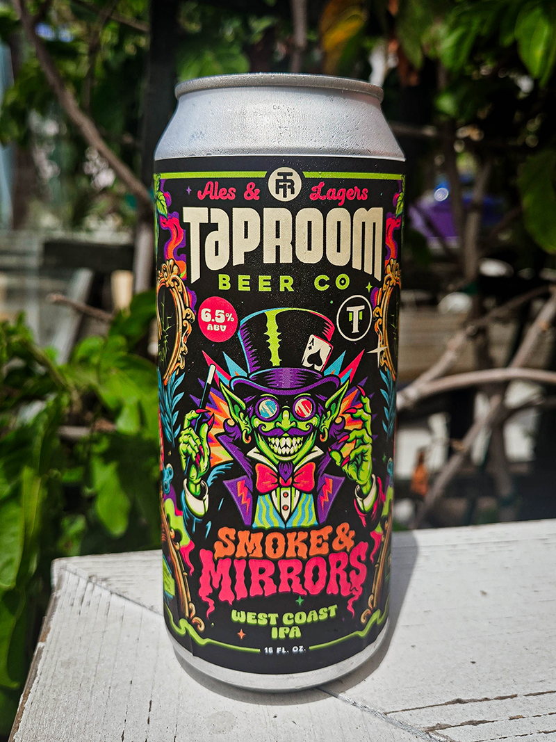 TapRoom Beer Co. Smoke & Mirrors West Coast IPA