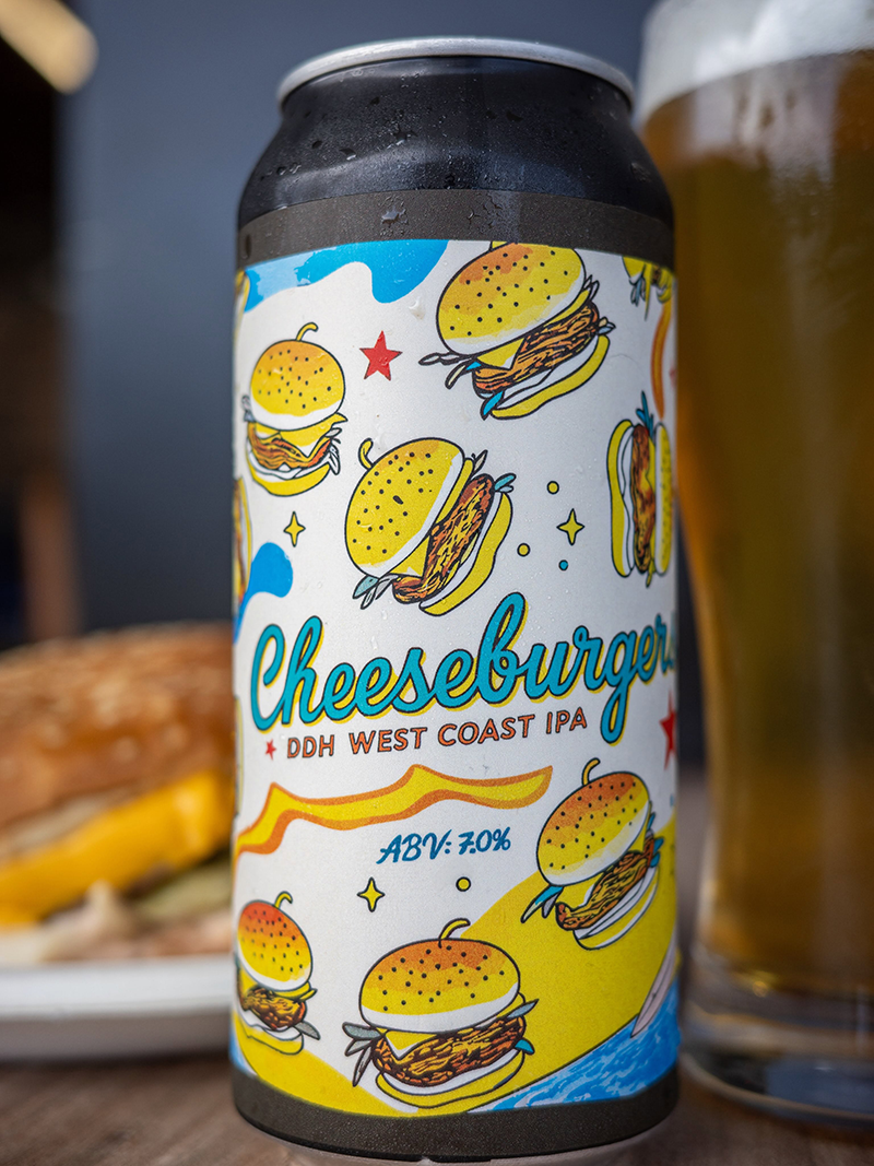 South O Brewing Cheeseburgers West Coast IPA