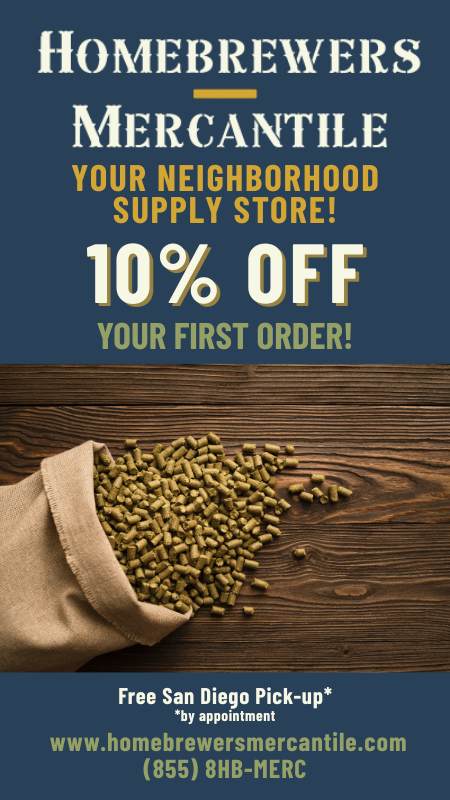Homebrewers Mercantile Ad