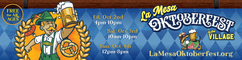 La Mesa Oktoberfest Ad