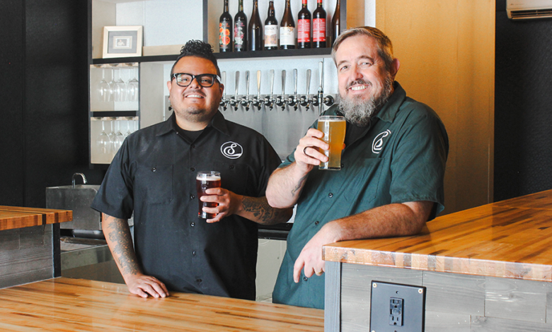 Escondido Social Taproom owners Aldo Barboza and Matthew Holden