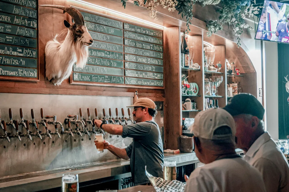The bar at Bock in South Park