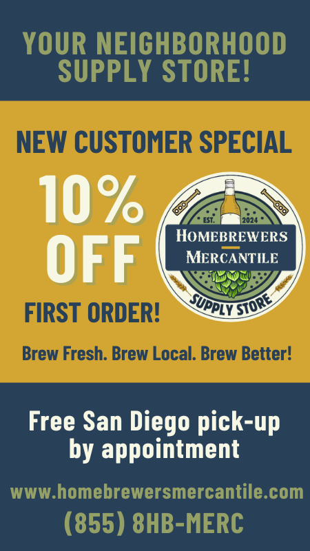 Homebrewers Mercantile Ad