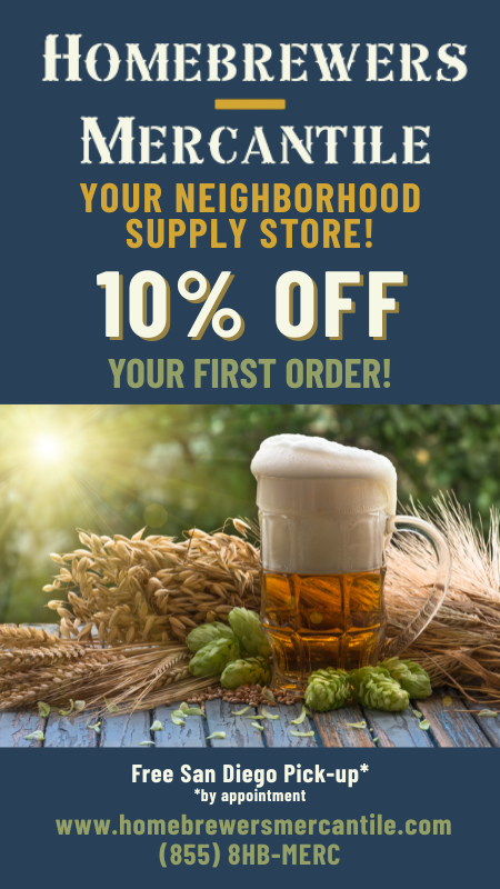Homebrewers Mercantile Ad