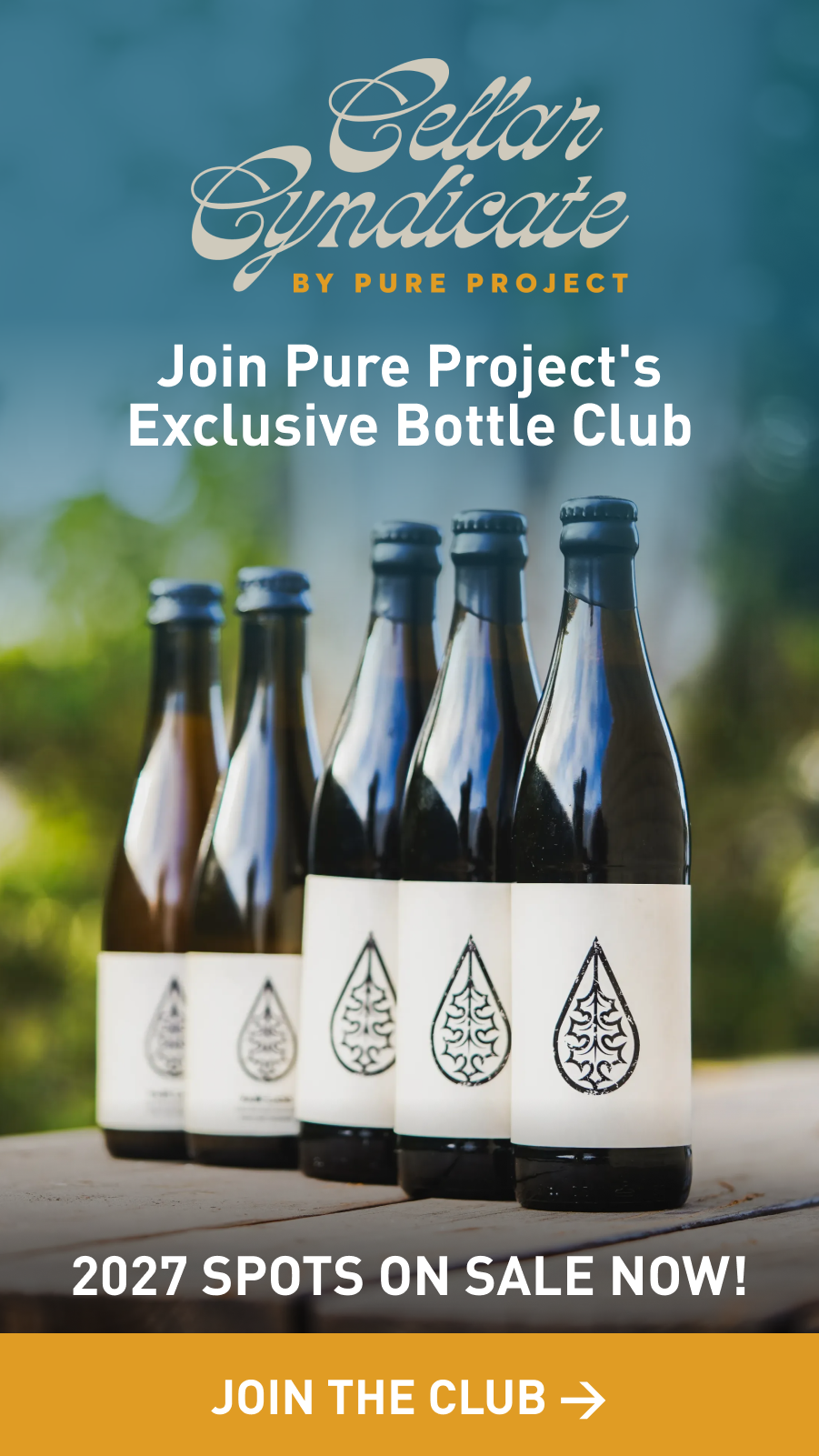 Pure Project Brewing Cellar Cyndicate Ad