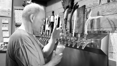Tom Nickel at Nickel Beer Co.