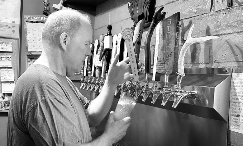 Tom Nickel at Nickel Beer Co.