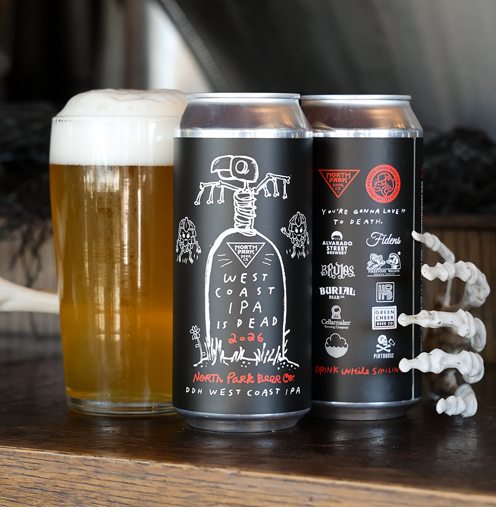 North Park Beer Co. West Coast IPA Is Dead